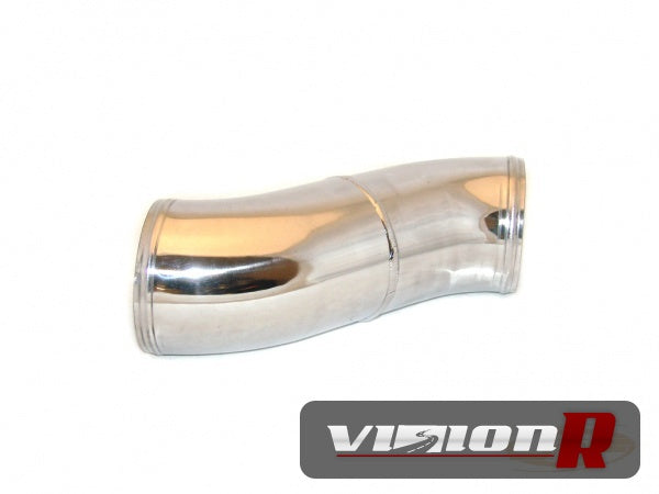 JM Fabrications Aluminium Hard intake pipe, 4 inch, INCLUDED couplers/clamps.