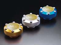 ARC oil filler cap, silver, Type-A. Suit most nissan.
