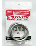 Project Kics Hub Centric Rings. Sold as pairs. Size 73-66
