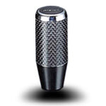 Nismo Shift knob aluminium carbon. 10mm. Suit Nissan 5spd