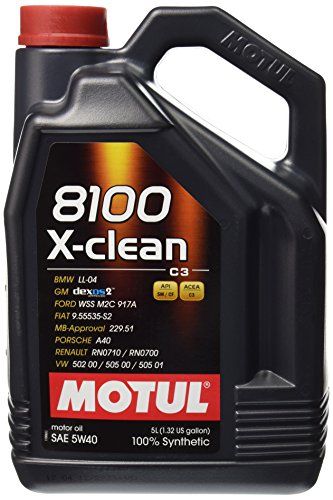 Motul X-Clean 5W40 100% Synthetic Based 100% Synthetic High Performance Gasoline and Diesel engine oil