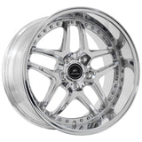 FORUM WHEELS VICE 18 x 9.5, 5x114.3, +30 CHROME set 4pcs with caps.