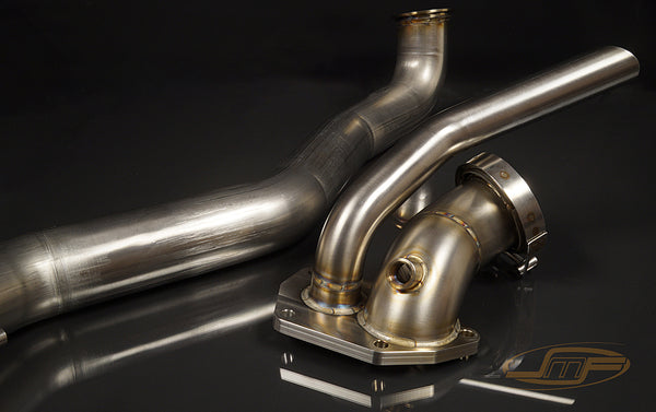 3" O2 Dump & Front Pipe External Wastegate Dump. Include metal gasket. MADE IN USA