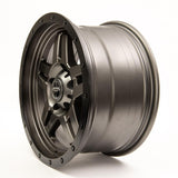 SNIPER WHEELS BARACADE 18 x 9, 5x150, +20 Matt Gun Metallic with Gloss Black Lip set of 4pcs including caps. Flow Formed