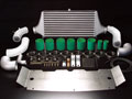 ARC front mount intercooler kit. Wide Core cross flow. Include piping/couplers. H:300×L:600×W:70