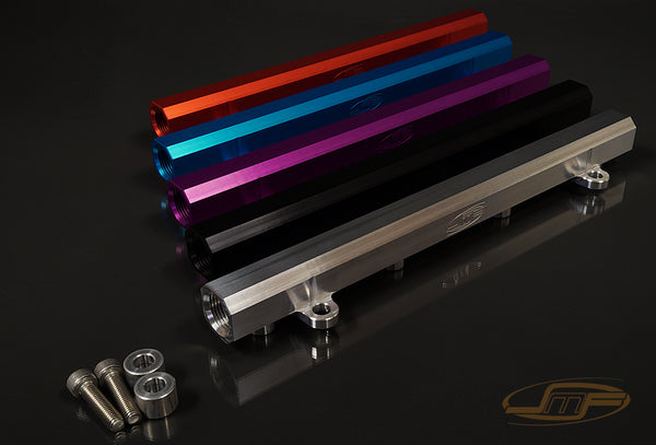 JM Fabrications Fuel Rail Red