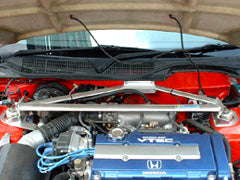 Carbing Front Aluminium Strut Bar 3pt with MCS (Master Stopper)