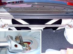 Carbing Rear Aluminium Strut Bar Type R