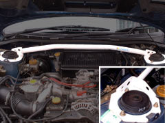 Carbing Front Strut Bar Steel 2pt