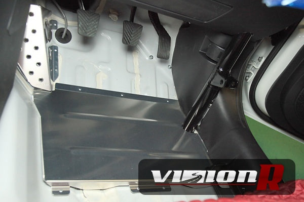 Carbing Drivers Heel Plate Aluminium