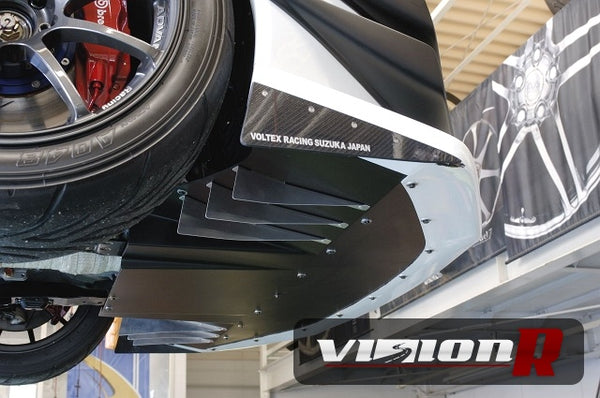 Voltex front under wing used with Voltex bumpers. Must be purchased with Voltex front bumper.