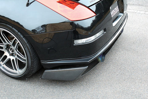 Rear under diffuser with rear bumper spoiler