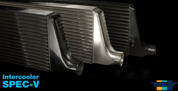 TRUST V-spec intercooler kit includes piping.