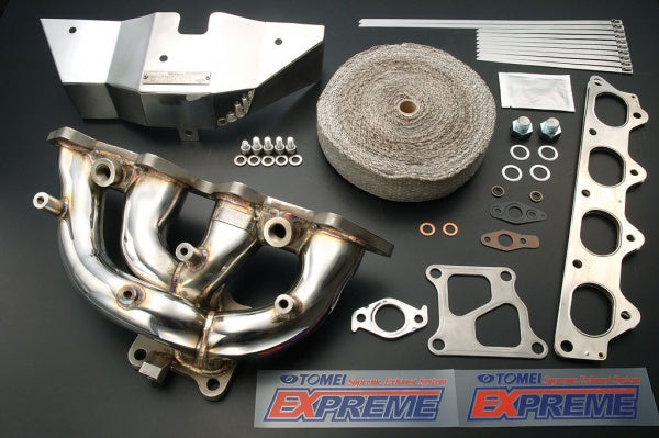 Tomei Exhaust Manifold including heat shield, gaskets, bolt on.