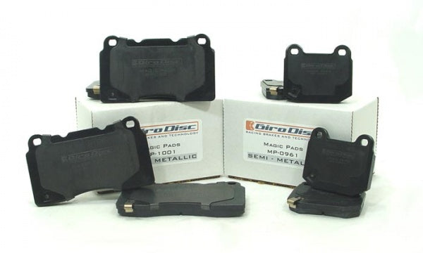 Girodisc Magic Pads. 0-400 degrees. Semi Metallic. Front pair only