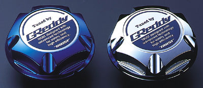 Greddy Oil Filler Cap. Suit Mitsubishi. Type-6. Blue