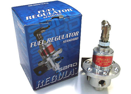SARD fuel pressure regulator type SJ. -6AN fitting Black