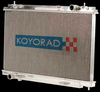 Koyo Full Aluminium Radiator. 53mm Core. Half Size