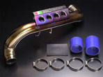 ARC titanium top intercooler pipe with name plate