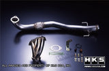 HKS GT Extension Kit including outlet pipe and front pipe. Includes gaskets and bolts for bolt on.