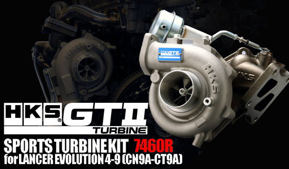 HKS TURBO KIT GTII 7460R. Includes fitting kit for bolt on. GTII 7460 49T A/R0.85