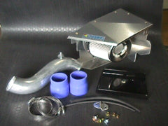 Carbing intake kit with battery relocation and cold air box. Bolt on kit. 80mm intake pipe size.