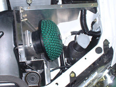 Carbing intake kit, cold air box. 80mm intake pipe size, silicone hoses, clamps. Bolt on kit includi