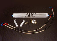ARC oil cooler kit. Including lines, fitting bolt on.