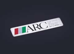 ARC emblem 115mm×30mm