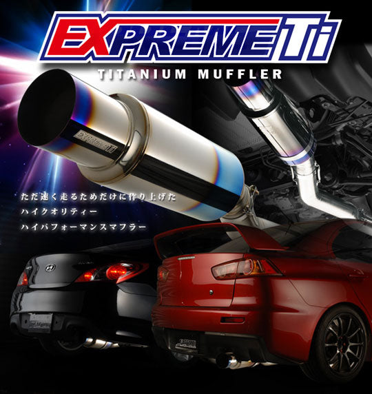 Tomei Expreme Ti full titanium cat back exhaust.