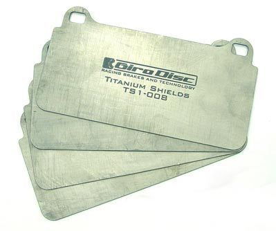 Girodisc FRONT Titanium Brake Shims. Sold as per pair.