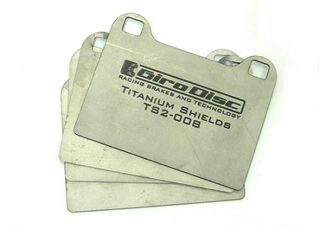 Girodisc REAR Titanium Brake Shims. Sold as per pair