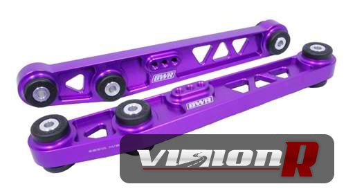 BWR USA high quality Billet T6 rear lower control arms are CAD designed and machined in the USA.