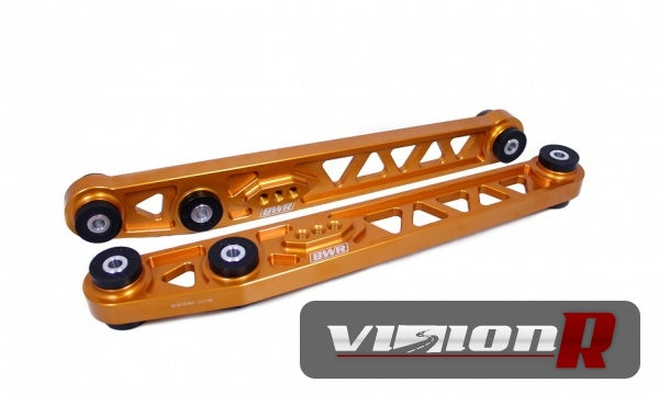 BWR USA high quality Billet T6 rear lower control arms are CAD designed and machined in the USA.