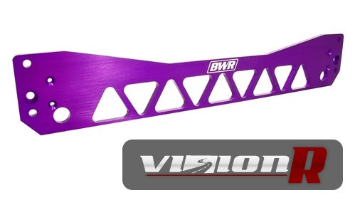 BWR rear subframe brace. Made from high quality CNC AL6061-T6 billet aluminum. Made in USA