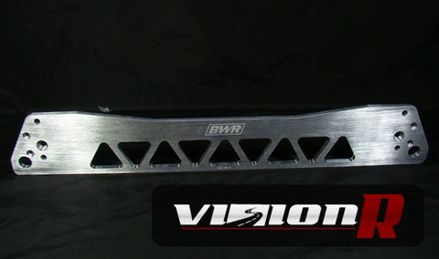 BWR rear subframe brace. Made from high quality CNC AL6061-T6 billet aluminum. Made in USA