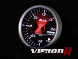 Blitz SD Gauge Boost 60mm Electronic. Light up white.