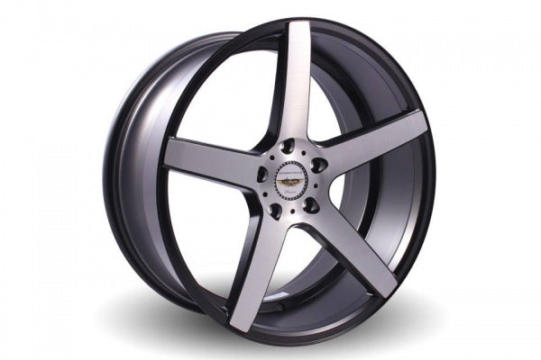NAYA WHEELS Shodea Brushed Silver. 20 x 8.5, 5x120 +42. Set of 4