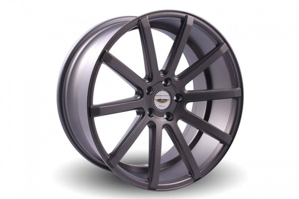 NAYA WHEELS Tensho Flat Grey. 20 x 8.5, 5x120 +42. Set of 4
