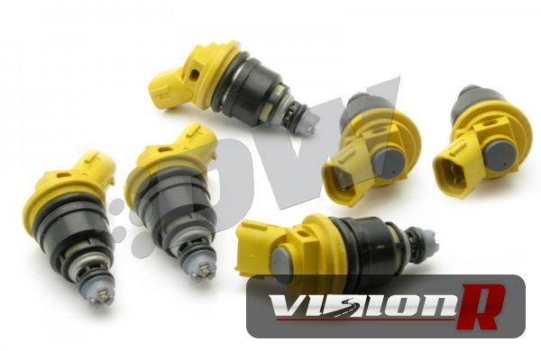 DW 950cc injectors to suit RB20/RB25DET. Set of 6pcs.