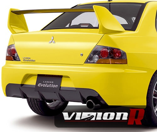 Genuine OEM Mitsubishi plastic rear bumper.OEM replacement. Unpainted, tow hook not included.