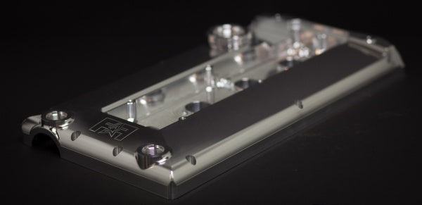 FF Billet Valve Cover Version 2 with -10AN ORB breather ports