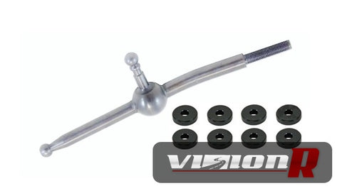 Torque Solution Short shifter to suit 5mt only with shifter base bushings.