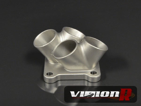 JMF evo 4-9 twin scroll/stock replacement turbo merge collector made from SUS304 1.5" schedule 10.