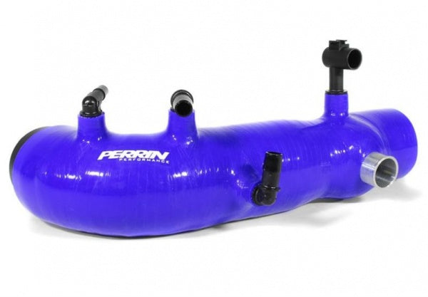 Perrin Turbo inlet hose kit. Fittings and clamps, hardware all included. Blue