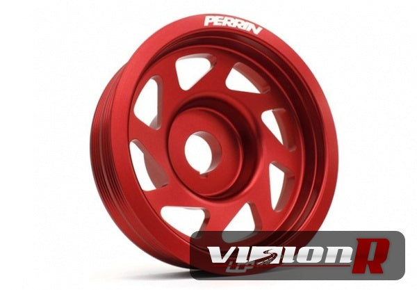 Machined from 6061T6 billet aluminum. Anodized in red.