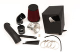 Unknown Performance Intake kit with air box increases air flow through a dry flow air filter while shielding hot air from intake. Includes CNC velocity stack, air box, piping,  filter, couplers, hose clamps and extended MAF harness.