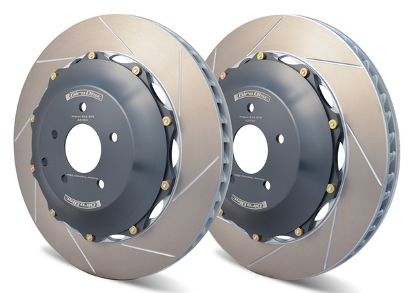 2pc Rear Slotted floating type rotor curve vane design. Sold as pairs. Order Only