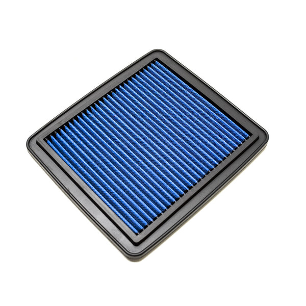 GREDDY flat panel filter direct replacement for factory air box.